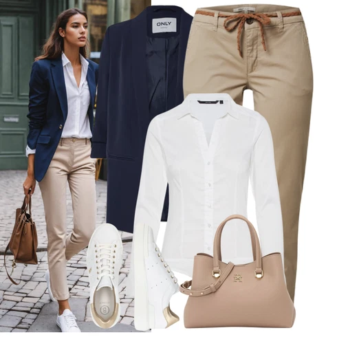 Kombinace Béžová/Hnědá/Khaki Cargo Kalhoty/Twillová Kalhoty/Mušelínové kalhoty/Tvídová Kalhoty/Rovná Kalhoty/Ležérní Kalhoty/Paperbag Kalhoty Only