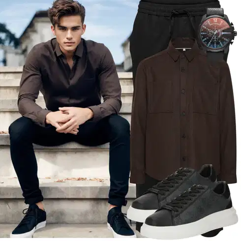 Schwarz Hose Große Größe/3/4 Hose/7/8 Hose/Trainingshose/Jogger Hose/Sport mittellange Hose/Funktionshose/Musselin Hose/Caprihose/Slim Hose/Freizeithose/Schlupfhose Only & Sons kombinieren