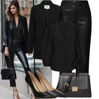 Vysoké Podpatky Outfit s Bílá/Černá/Hnědá/Žlutá Guess "Elegantní vzhled"