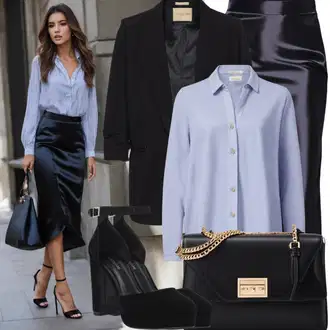 Kombinacije za pogreb "Elegantni Outfit Edel"