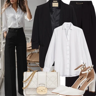 Duga Outfit sa Crna Kratki Sako/Oversize Sako/Sako Jakna/Kožna jakna za muškarce/Casual Sako/Kožna jakna za muškarce/Kožna Jakna/Elegantni Sako/Boyfriend Sako/Pamučni Sakoi Only "Formalni elegantni izgled"