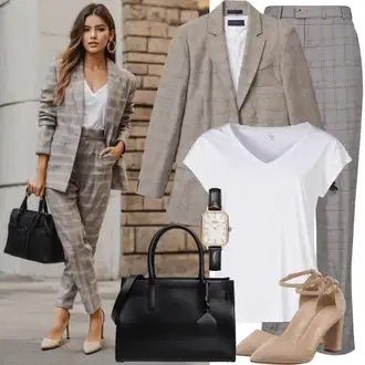 Kombinacije za matični ured Ležerno Gost sa Zeleno/Tamnozelena/Siva nife, Sandale Trendyol "Formalni odijelo s hlačama"Look: GoGo, Ured, Pametno ležerno, Irski, Poslovni, Ležerno, cool, Rak, Atraktivan, Boho, Chic, Elegantan, čudný