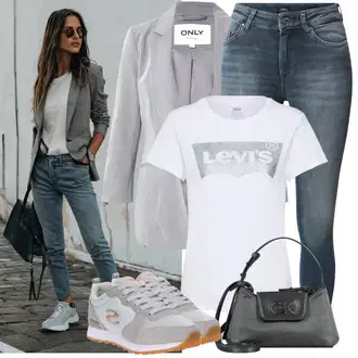 S Pertlanjem Outfit sa Crvena Balon majica/Skraćena Majica/Košulja top/Kratki top/Ležerni topić/pletena košulja/Majica za plažu/Majica za plažu/Pulover za plažu/Top za plažu/Obični top/Pleteni top levi's ® "Praktičan look"