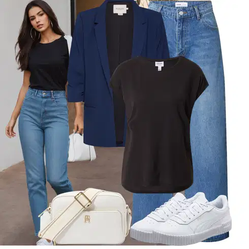 Kombinace Modrá/Světle Modrá Zvonová Kalhoty/Lacláč/Kalhoty s dírou/Boyfriend Kalhoty/Široká Kalhoty/Kalhoty Bootcut/Kalhoty s Vysokým Pasem/Kalhoty se Štěrbinou millane