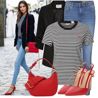 Outfit s Černá Dlouhý Sako/Oversize Sako/Kožená bunda pro muže/Neformální Sako/Smokingové sako/Blůzové Sako/Cargo Sako/Boyfriend Sako/Blejzrové Bund/Krátké Sako/Kožená Pánská Bund Only "Ležérní Outfity"