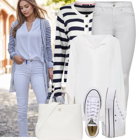Kombinace Šedá/Hnědá/Béžová/Bílá/Krémová/Khaki Halenkové Body/Blůza s knoflíčkem/Halenka se Stojatým Límcem/Dlouhá Halenka/Halenka s Dlouhým Rukávem/Oversize Halenka/Oversize Muselínová Blůza/Slip-on Halenka/Tunikové Tričko Vila