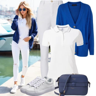 Outfiti Za Golf Poletje mit Bela/Rdeča/Roza Polo majica Peak Performance, Bela/Črna/Khaki/Temno zelena/Temno siva Ravna Hlača/Usnjena Hlača/Skinny Hlače/Hlača z Razporkom/Slim Hlača/Hlače iz Imitacije Usnja 2ndday "Golf Stari Denar Outfit"