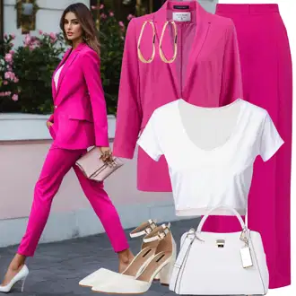 Suit outfits "Gost na hlačnem kostumu za poroko v mestni hiši"