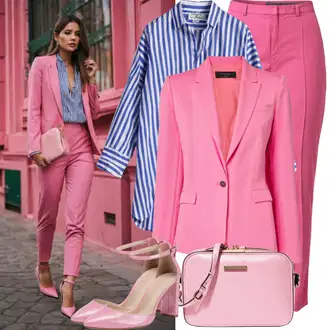 Suit outfits "Gost na poroki hlače obleka videz"