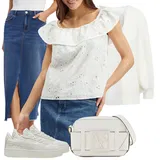 Bílé Armani Exchange Outfity image
