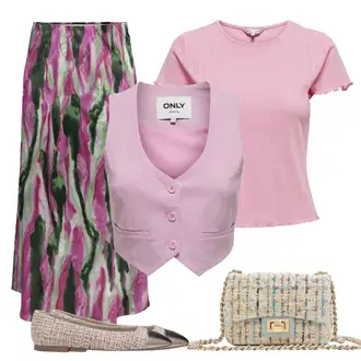 Glamourové třpytem Outfit s Tamaris "Jarní Outfit"Look: Měkká dívka, Techno, Lev, Šik, S Metall, Elegantní, Glamourové, Moderní
