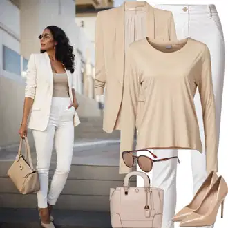 Elegantní outfity Matriční úřad s Béžová/Hnědá/Bílá Lodička s vysokým nártem/Lodička s T-páskem/Lodička S Páskem/Lodička Slingback/Boty Mary Jane/Bota Na Podpatku/Lodička na Vysokém Podpatku/Lodička S Páskem bershka "Jemný Elegantní Vzhled"Look: Bar, 18. narozeniny, 30. narozeniny, Narozeniny, Koncert, Galavečer, Zvláštní příležitosti, Valentýn, Svatba, Divadlo, Matriční úřad