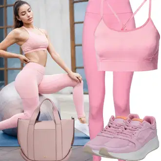 outfit mit Bela/Roza/Rdeča/Bež/Svetlo siva Poletne superge/Superge Nizka/Usnjene superge/Zimske superge/Debele Superge/Pohodni Čevelj/Women's Health shoes Columbia "Kul športni outfit"