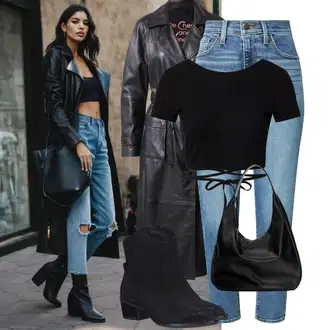 Kombinacije iz 80-ih i 90-ih Denim/Traper sa Plava/Svjetloplava Mom Jean/High Waist Traperice/Dad Traperice/Sužene Traperice/Traperice s Prorezom/Skraćene Traperice/Čizma do Gležnja/Ženske Traperice 7/8 Dužine/Girlfriend Traperice/Vintage traperice levi's ® "Savršen za proljeće"