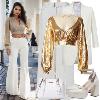 Outfity pro operu s Bílá/Béžová/Krémová Blejzrové Bund/Blůzové Sako/Boyfriend Sako/Neformální Sako/Kožená bunda pro muže/Bavlněný Sako/Elegantní Sako/Krátké Sako/Kožená Pánská Bund/Kožená bunda GERRY WEBER "Mallorca Party Outfit"