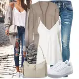Outfity s patchworkovými džíny image