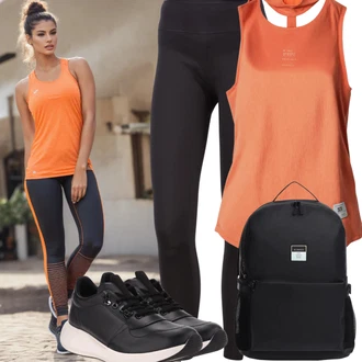 Outfity pro jógu "Motto párty Sportovní outfit"