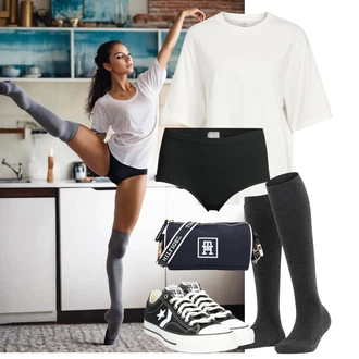 Outfit s Vyhřívaná Ponožka/Ponožka/Podpůrná Punčocha/Termo Ponožka/Vlněný punčocháč/Nezařazené Falke "Sportovní outfity"