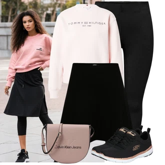 Flex Appeal 3.0 Outfit s Zlatý/Černá/Hnědá Běžecká bota/Tréninková bota/Přibližovací bota/Bota na fitness/Gymnastická bota/Běžecká bota Skechers "Módní outfit pro volný čas"