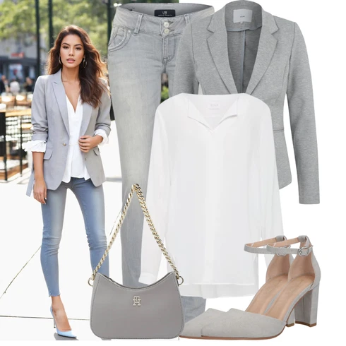 Kombinace Šedá/Hnědá/Béžová/Bílá/Krémová/Khaki Halenkové Body/Blůza s knoflíčkem/Halenka se Stojatým Límcem/Dlouhá Halenka/Halenka s Dlouhým Rukávem/Oversize Halenka/Oversize Muselínová Blůza/Slip-on Halenka/Tunikové Tričko Vila kombinovat s Šedá/Světle šedá Slim Fit Džíny/Zužující se Džíny/Kožená Pánská Bund/Džíny s Rozparkem/Push up Džín/Kožené Boty/Džín s Nízkým Pasem/Džíny s Nízkým Sedem/Džíny Regular Fit/Kožená bunda/Kotníková Bota LTB