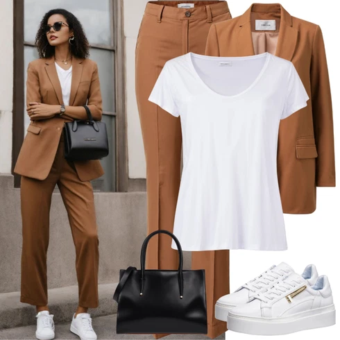 Kombinace Béžová/Hnědá Tvídová Kalhoty/Rozšířená Kalhoty/Rozšířené legíny/Kalhoty Bootcut/Kalhoty se Štěrbinou/Zvonová Kalhoty Lee