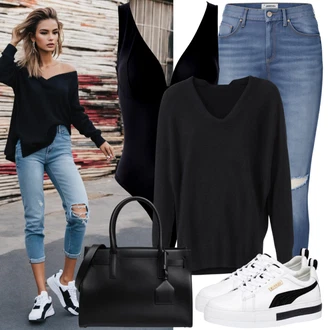 Tvarující Outfit s Černá Tvarující Tělo/Tělo Body s Kosticí/Tělo bez kostic/Košilové Body/Kamizola adidas sportswear "Pohodlný uliční styl"