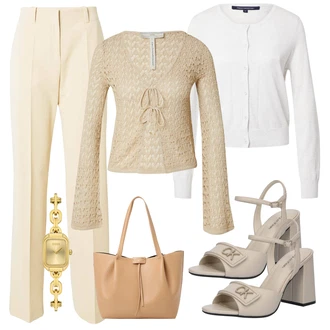 outfit mit Zlati/Zelena Verižna ura Boss "Pomladanski Outfit"