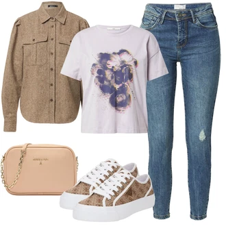 outfit mit Srajčna Bluza Gina Tricot "Pomladanski Outfit"