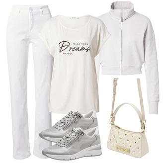 outfit mit Hlača velika velikost Brax "Pomladanski Outfit"