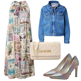 Poletje outfit mit Mini Krilo Replay "Pomladanski Outfit"