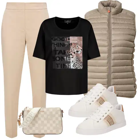 Leopard Bluze velike velikosti kombinirajte z Aldo, JOOP!, Črna Bluze velike velikosti Monari, Bež/Khaki S.Oliver Black Label, Bež/Rjava/Khaki Slip-on jakne/Merino jakne/Hibridne jakne/Puhovke/Poletne Jakne/Jakne za Pakiranje/Izolacijske jakne Save the Duck