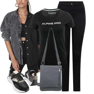 Eleganten outfit mit Siva/Bež/Rjava/Črna Teddy Superga/Superge Nizka/Debele Superge/Usnjene superge/Plato-Sneaker/Superge Luknjasta/Vintage Superga marjin "Pomladanski Outfit"Look: Eleganten