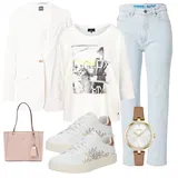 50. leta Kavbojke Visokega Pasu outfiti za dame image