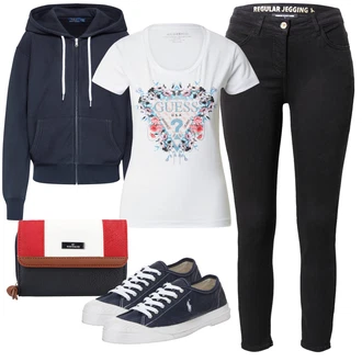 Prešite outfit mit Črna/Khaki/Temno siva Usnjena Jakna/Ženske 7/8 Kavbojke/Gležnarji/Motoristične Kavbojke/Capri Kavbojke/Odrezane Kavbojke/Kavbojke Visokega Pasu/Kavbojke z Razporkom/Push up Kavbojke/Ozke Kavbojke/Usnjene Čevlje/Termodžinsi/Zimska jakna PATRIZIA PEPE "Pomladanski Outfit"