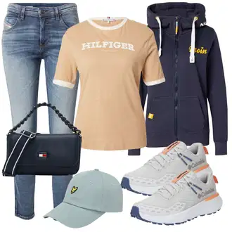 outfit mit Columbia "Pomladanski Outfit"