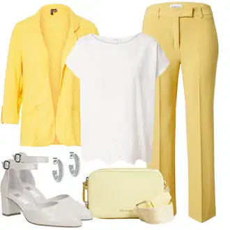outfit mit Rumena/Svetlo zelena/Zelena/Zlati/Roza Torba Torbica za čez ramo/Torba za čez ramo/Mini torbica/Billfold/Torbica za okrog pasu Ted Baker "Poslovna oblačila"