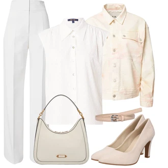 outfit mit Usnjeni pas Hugo "Poslovna oblačila"