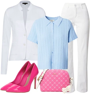 outfit mit Roza Visoka petka/Visoka Peta Črpalka/Udobna črpalka/Čevelj Z Visoko Peto/Vintage Črpalka/Peep Prst Aldo "Poslovna oblačila"