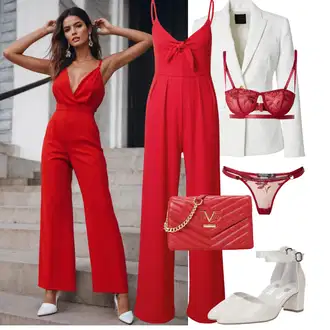 Zlatni gumbi Outfit sa Bijela/Krem Sako Jakna/Boyfriend Sako/Casual Sako/Kožna Jakna za muškarce/Pamučni Sakoi/Elegantni Sako/Pleteni Sako/Kratki Sako/Kožna Jakna za Muškarce/Kožna Jakna Pinko "Moderna kombinacija za proljeće"