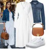 3/4 duljina bluze i tunike veći brojevi outfiti image