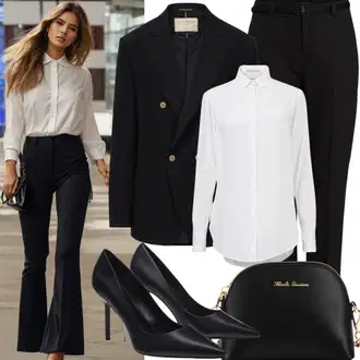 Outfit s Černá Elegantní Sako/Kožená bunda pro muže/Boyfriend Sako/Kožená Pánská Bund/Oversize Sako/Kožená bunda/Bavlněný Sako/Blejzrové Bund/Krátké Sako/Neformální Sako Only "Sexy Elegantní Vzhled"