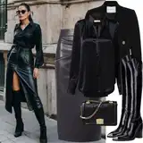 Chic outfity móda pro plnoštíhlé image