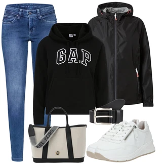 outfit mit Zunanja Jakna Killtec "Sodobni Pomladni putfit"