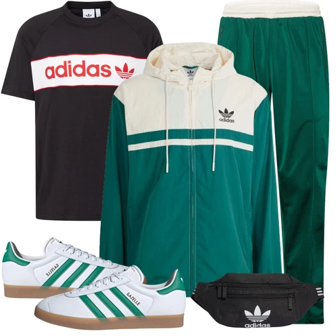 Rot/Schwarz Bluse Große Größe/Shirt & Top Große Größe Adidas Originals kombinieren mit Rot/Schwarz Bluse Große Größe/Shirt & Top Große Größe Adidas Originals