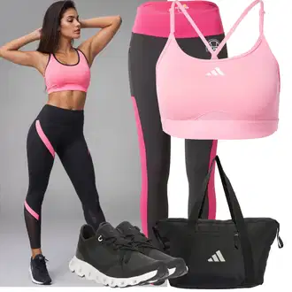 Outfit s Růžová Sportovní Legína/Cyklistická Kalhoty/Legíny do Posilovny/Běžecká Kalhoty/Sportovní kalhoty "Sportovní outfit"