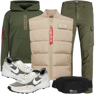 Sport Outfits Kurvige mit Dunkelgrün Hoodie/Ausgefallener Hoodie/Sport Hoodie/Vintage Hoodie/Unisex Hoodie/Sweatshirt/Partner Hoodie/Strick Hoodie/Kapuzenpullover/Sweatmode Alpha Industries "Sportlich Outfit"