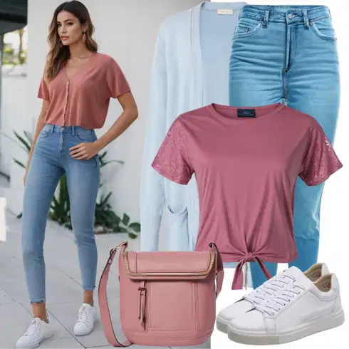 Roza Majice kombinirajte z Svetlo modra/Modra Dolge jopice/Domača obleka/Kimoni Trendyol, Črna/Roza/Bela/Oranžna Torbe za čez ramo/Men's Bags/Torbice za čez ramo/Torbe za čez ramo/Billfolds/Mini torbice/Satchel torbe Guess, Modra/Svetlo modra Oprijete Kavbojke/7/8 Kavbojke/Gležnarke Kavbojke/Capri Kavbojke/Odrezane Kavbojke/Kavbojke Visokega Pasu/Kavbojke z Razporkom/Push up Kavbojke/Kavbojke na Poteg/Dvobarvne Kavbojke Calvin Klein Jeans, Roza Klasična Dolžina/Priložnostne Vrhovi/Casual Majice/Osnovne Majice/Majica Vrhovi/Kratke Majice/Majice s kratkimi rokavi Şans, Bela/Krem Teddy superge/Usnjene Superge/Superge Nizke/Plato-Sneaker/Ozke superge karl lagerfeld