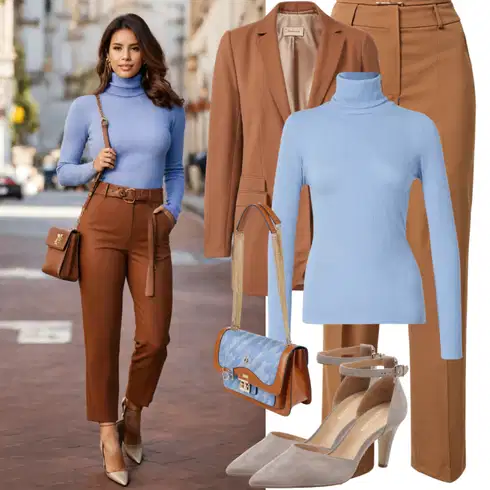 Kombinace Béžová/Hnědá Tvídová Kalhoty/Rozšířená Kalhoty/Rozšířené legíny/Kalhoty Bootcut/Kalhoty se Štěrbinou/Zvonová Kalhoty Lee