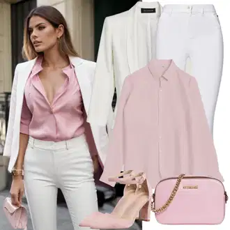 Old Money Style Preppy sa Pink Šarena košulja/Poslovna košulja/Košulja koja se ne pegla/Ležerna košulja/Poslovna košulja daniel hills "Stari novac modni izgled"Look: Stil, Old Money, Poslovni, Preppy, Ured, klasický