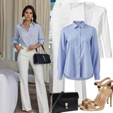 Outfity pro zábavu s bílými kalhotami image